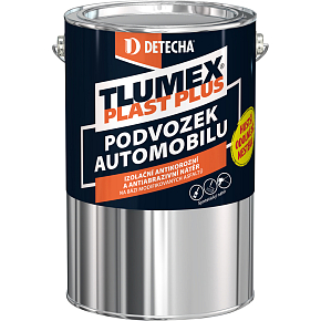 Tlumex Plast Plus anti-corrosion paint for cars and chassis, black, 4 kg