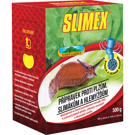 Slimex against slugs, for the protection of crops, vegetables, fruits against slugs, 500 g