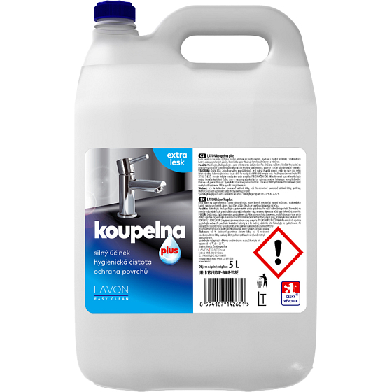 LAVON Bathroom Plus Cleaner, 5 l