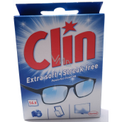 Clin cleaning wipes for glasses 14 pieces