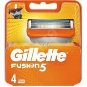 Gillette Fusion5 spare head 4 pieces, for men