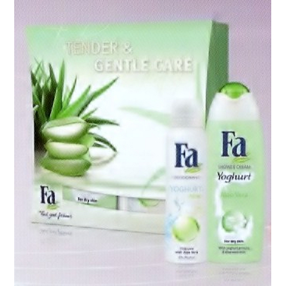 Fa Pomegranate & Rose Shower Gel + Deo Spray, Cosmetic Set