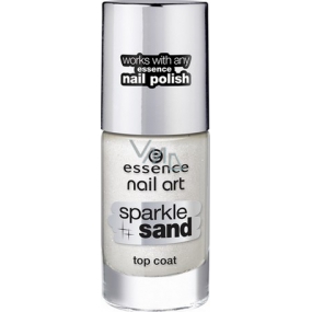 Essence Nail Art Sparkle Sand Top Coat Nail Polish 24 I Feel Gritty! 8 ml