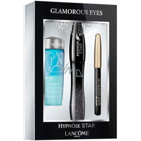 Lancome Hypnose Star mascara black 6.5 ml + two-phase eye make-up remover 30 ml + black eye pencil 0.7 g, cosmetic set