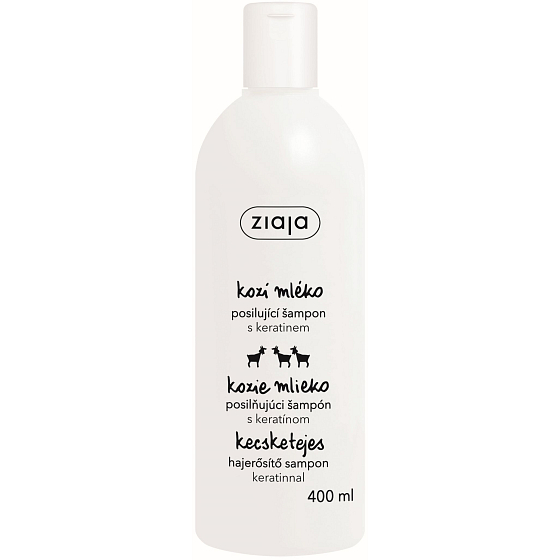 Ziaja Goat's Milk with Keratin Hair Shampoo 400 ml