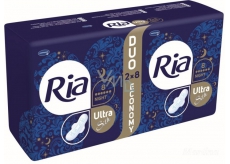 Ria Ultra Silk Night intimní vložky s křidélky 16 kusů