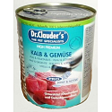 Dr. Clauders Veal with vegetables complete superpremium dog food 800 g