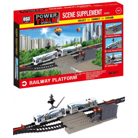 EP Line Power Train World level crossing train track, recommended age 4+