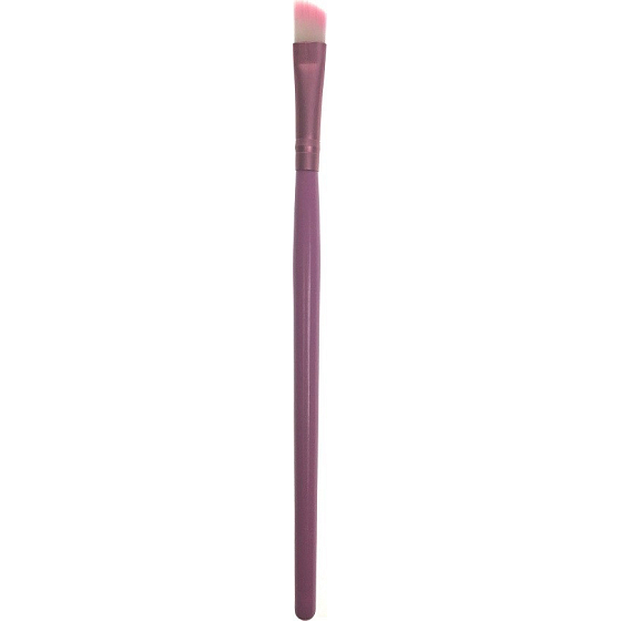 Cosmetic brush wider diagonal pink 15 cm 30190