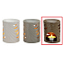 Bolsius Aromalampa ceramic brown cylinder 80 x 105 mm