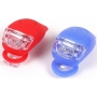 Albi Be seen! Set of red-blue bicycle lights