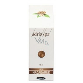 Adria Spa Natural Oil Macadamia oil for shine and softness of hair 50 ml