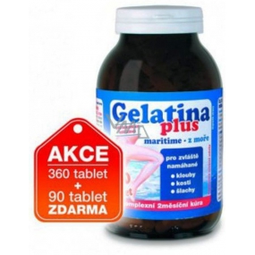Anton Hübner Gelatina Plus Maritime tablets collagen nutrition 360 + 90 pieces