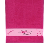 Albi Towel Sexy cat pink 90 x 50 cm