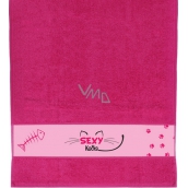 Albi Towel Sexy cat pink 90 x 50 cm