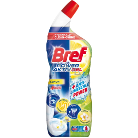 Bref Power Aktiv Gel Lemon Toilet Cleaner 700 ml