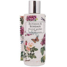 Bohemia Gifts Botanica Rose hips and roses body lotion for all skin types 200 ml