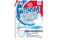 K2r Intensive White Unique Whitening Wipes Against Gray Underwear and Returns Vibrant White Color to 20 Wipes