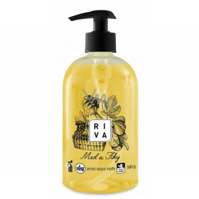 Riva Honey and Figs gentle liquid soap dispenser 500 g