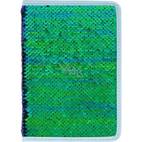 Albi Diary 2020 weekly sequin Green 19 x 13 x 0.7 cm