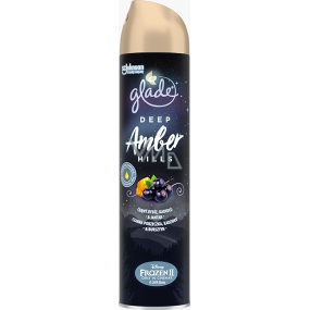 Glade Deep Amber Hills with the scent of black currant, incense and amber air freshener spray 300 ml
