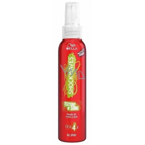 Wella Shockwave Texture N`Shine fixing gel hair spray 150 ml