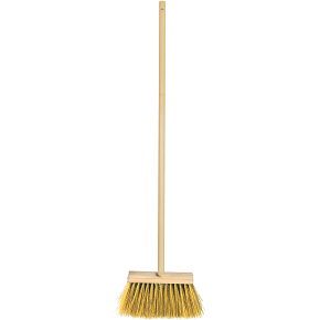 Spokar Stamped Broom with Handle, Synthetic Fibers (PVC), Handle 120 cm, Width 50 cm