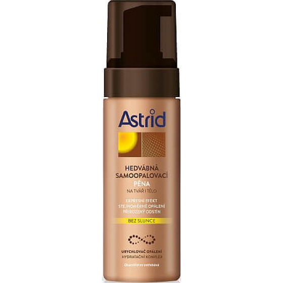 Astrid Silk Self-Tanning Foam for Face and Body 150 ml Spray