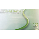 Disposable Gloves Gloves Vinyl disposable powder-free left-left size L box 100 pieces