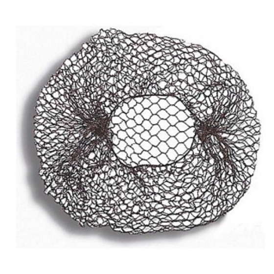 Donegal Strong Black Hair Net 2 Pieces