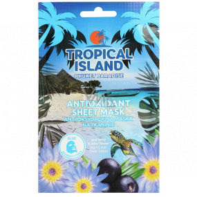 Marion Tropical Island Phuket Paradise textile antioxidant face mask 1 piece