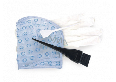 Donegal Paint brush + gloves + hat + hook, Hair dye set