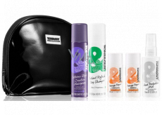 Toni & Guy Extreme Style Hairspray 100 ml + Instant Refresh Dry Shampoo 100 ml + Damage Repair Shampoo 50 ml + Damage Repair Conditioner 50 ml + Heat Protection Mist Hair Spray for Heat Protection 75 ml + Black Cosmetic Bag, Cosmetic Set