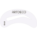 Artdeco Eyebrow Stencils with Brush eyebrow template with brush 5 pieces