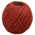 Nekupto Ball Sisal red 1.5 cm x 20 m
