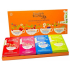 English Tea Shop Organic Orange Christmas Spiced Red Fruit + Lemongrass, Ginger and Citrus + White Tea, Elderflower and Blueberry + Super Fruit Tea 60 pieces of tea pyramids, 120 g