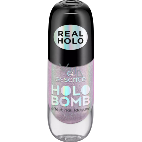 Essence Holo Bomb nail polish with holographic effect 05 Holo Me Tight 8 ml