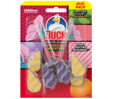 Duck Active Clean duo Tropical WC hanging cleaner with fragrance 2 x 38,6 g