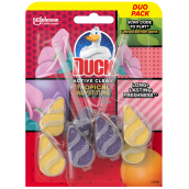 Duck Active Clean duo Tropical WC hanging cleaner with fragrance 2 x 38,6 g