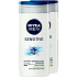 Nivea Men Sensitive Duo shower gel, 500 ml