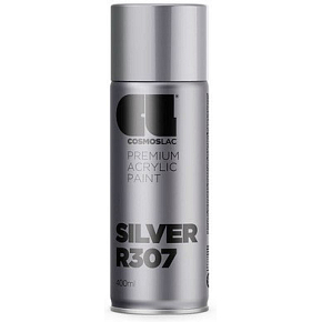 CL Cosmoslac decorative acrylic spray R307 silver 400 ml