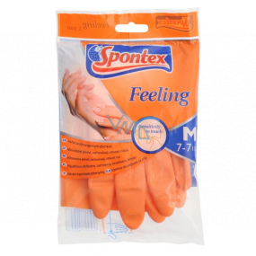 Spontex Feeling Rubber gloves size M