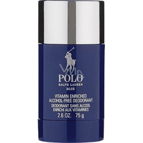 Ralph Lauren Polo Blue deodorant stick for men 75 ml