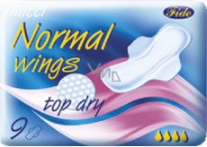 Micci Normal Wings Top Dry intimní vložky s křidélky 9 ks