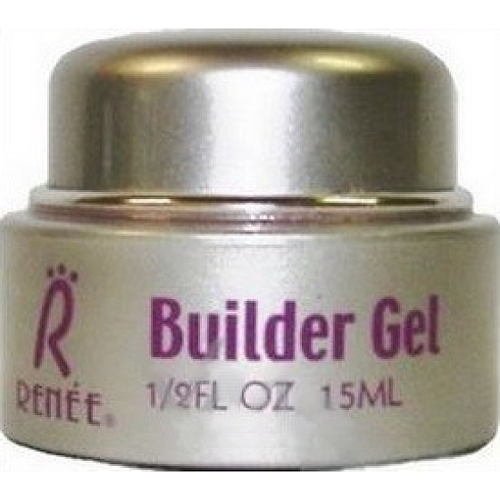 Renée Builder Gel Nail Curing Gel White 15 ml