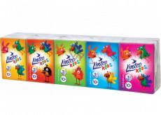 Linteo Kids mini paper handkerchiefs 3 ply 10 x 10 pieces