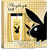 Playboy Vip for Her perfumed deodorant glass for women 75 ml + deodorant spray 150 ml, cosmetic set