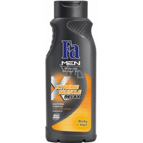 Fa Men Xtreme Muscle Relax shower gel for body and hair for men 400 ml