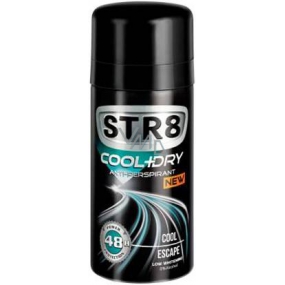 Str8 Cool + Dry Cool Escape 48h antiperspirant deodorant spray for men 150 ml