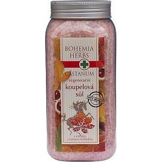 Bohemia Gifts Castanum Horse Chestnut Extract Regenerating Bath Salt 900 g